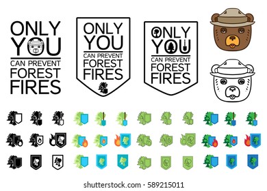 Environment Protection Stickers Set. Ecology and nature protection icon. Vector