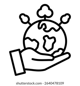 Environment Simple Vector Icon Collection