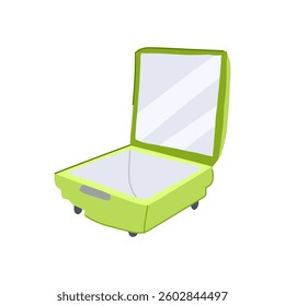 environment solar powered oven cartoon. green renewable, technology innovation, climate power environment solar powered oven sign. isolated symbol vector illustration