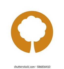 environment tree natural symbol vector illustration eps 10