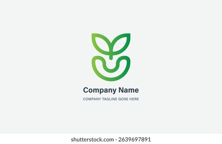 The environment u leaf logo