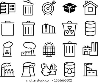 environment vector icon set such as: biohazard, transport, shipping, renewable, trade, parcel, hit, estate, delivery, sport, economy, competition, marketing, shape, board, success, arrow, package