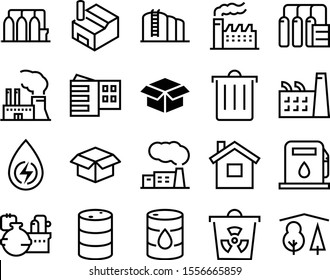 environment vector icon set such as: auto, wood, forest, office, real, ecological, map, crude, can, drum, recycling, delete, pine, water, trash, hydroelectric, decorative, season, throw, machine