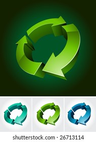 environmental 3d symbol