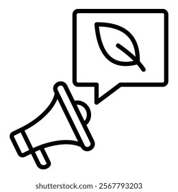 Environmental Activism Icon Element For Design