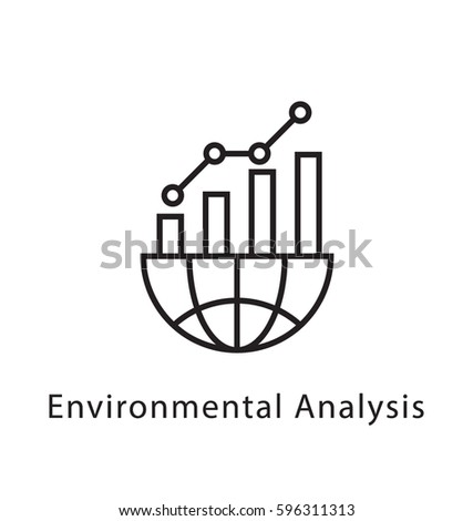Environmental Analysis Vector Line Icon