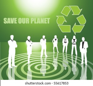 Environmental business concept