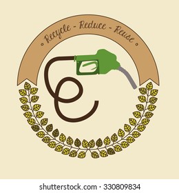 environmental campaing  design, vector illustration eps10 graphic 