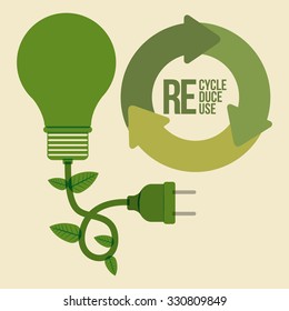 environmental campaing  design, vector illustration eps10 graphic 