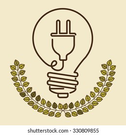 environmental campaing  design, vector illustration eps10 graphic 
