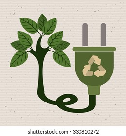 environmental campaing  design, vector illustration eps10 graphic 