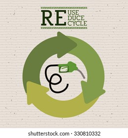 environmental campaing  design, vector illustration eps10 graphic 