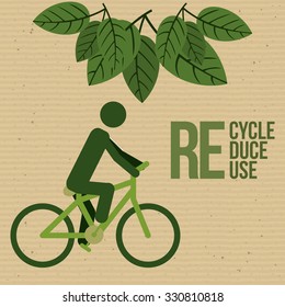environmental campaing  design, vector illustration eps10 graphic 