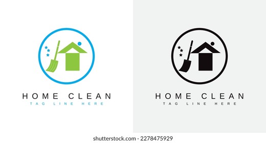 Environmental cleaning Logo Design Concept