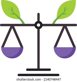 Environmental And Climate Law Concept, Natural Resources Act Vector Color Icon Design, Lawyer And Legal System Symbol, Different Fields Of Law Sign, Advocate And Attorney Stock Illustration