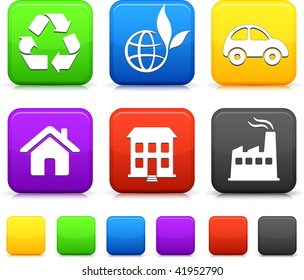  	Environmental conservation button set