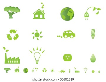 Environmental ecology symbols