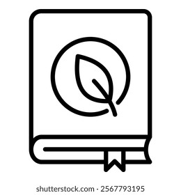 Environmental Education Icon Element For Design