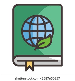 Environmental Education Icon Element For Design