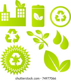 environmental elements or icons