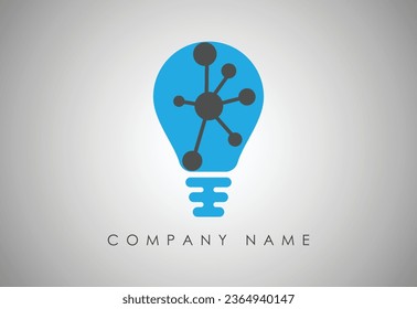 Environmental friendly electricity. Energy saving. light bulb line vector logo template art eco energy power electricity idea concept .Brain line icons
