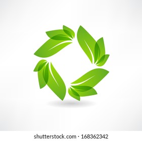 environmental group leaves icon