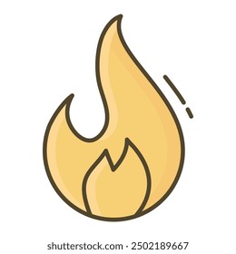 Icono de peligro ambiental: Incendio forestal, Seguridad contra incendios, Riesgos ambientales, Desastres naturales, Impacto climático