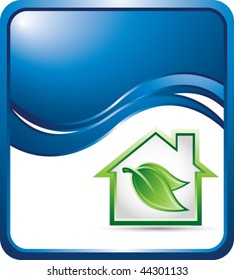 environmental home blue wave background