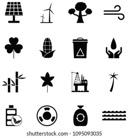 environmental icon set