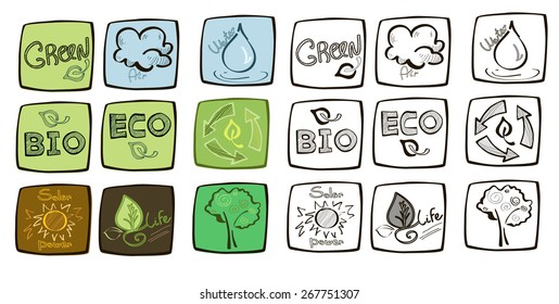 Environmental icons