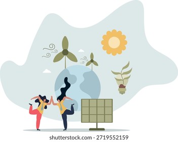 Evaluación de impacto ambiental para análisis de efecto. vida y empleo de las personas.