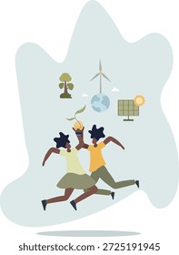 Evaluación de impacto ambiental para análisis de efecto. vida y empleo de las personas.