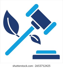 Umweltgerechtigkeit, flach, blau, Vektorgrafik