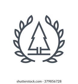 Environmental law icon suitable for info graphics, websites and print media and  interfaces. Line vector icon. Human face, head, line vector icon.
