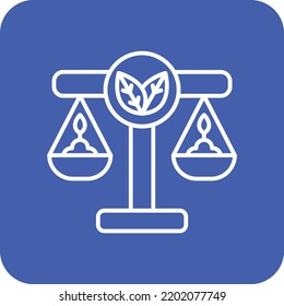 Environmental Law Vector Icon. Can Be Used For Printing, Mobile And Web Applications.