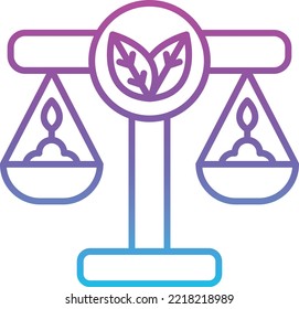 Environmental Law Vector Icon. Can Be Used For Printing, Mobile And Web Applications.