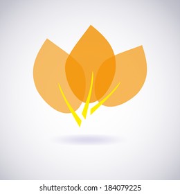 Environmental leaves icon. Vector eco icon
