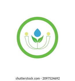 environmental logo
health, preserve nature