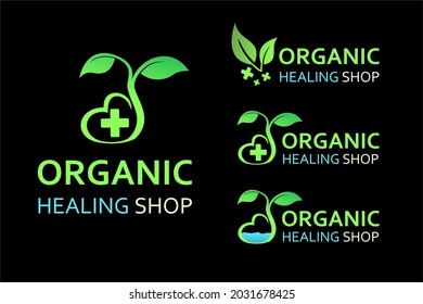 Environmental and nature health logo