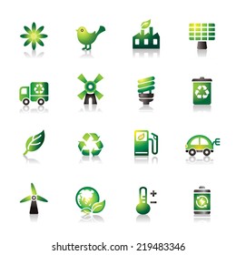 Environmental Protection Colorful Icons