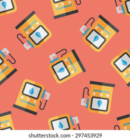 Environmental protection concept flat icon,eps1 seamless pattern background