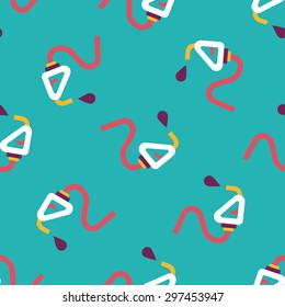 Environmental protection concept flat icon,eps1 seamless pattern background