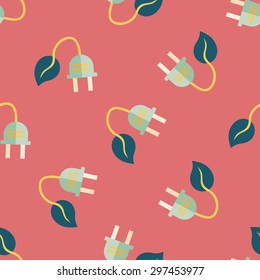Environmental protection concept flat icon,eps1 seamless pattern background