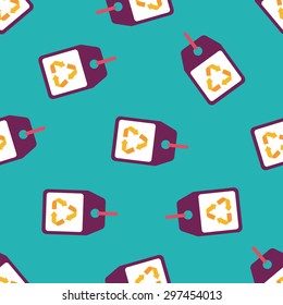 Environmental protection concept flat icon,eps1 seamless pattern background