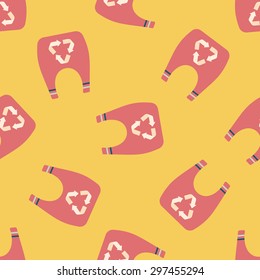Environmental protection concept flat icon,eps1 seamless pattern background