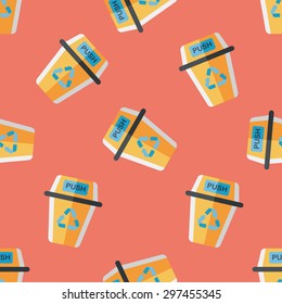 Environmental protection concept flat icon,eps1 seamless pattern background