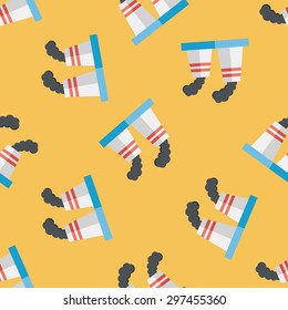 Environmental protection concept flat icon,eps1 seamless pattern background