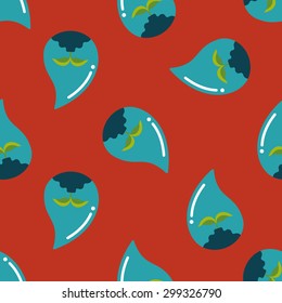 Environmental protection concept flat icon,eps1 seamless pattern background