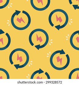 Environmental protection concept flat icon,eps1 seamless pattern background
