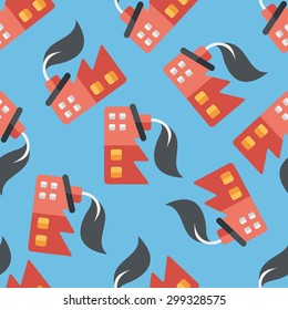 Environmental protection concept flat icon,eps1 seamless pattern background